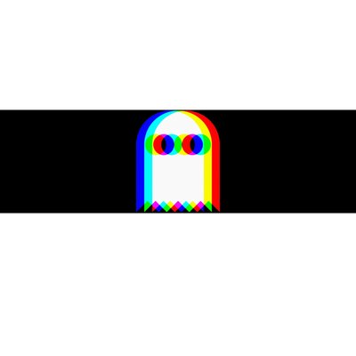 Ghost Trippy Vaporwave Halloween Techno Rave Edm Music Party Bumper Sticker