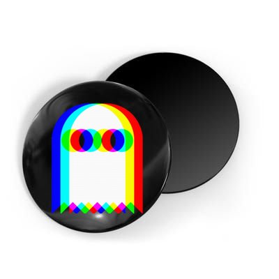 Ghost Trippy Vaporwave Halloween Techno Rave Edm Music Party Magnet