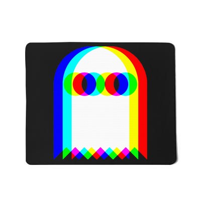 Ghost Trippy Vaporwave Halloween Techno Rave Edm Music Party Mousepad