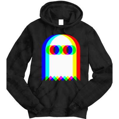 Ghost Trippy Vaporwave Halloween Techno Rave Edm Music Party Tie Dye Hoodie