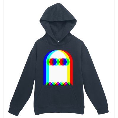 Ghost Trippy Vaporwave Halloween Techno Rave Edm Music Party Urban Pullover Hoodie