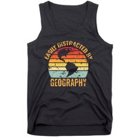 Geography Teacher Vintage Geographer Tank Top