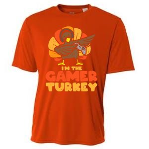 Gamer Turkey Video Games Gaming Thanksgiving Cool Gift Cooling Performance Crew T-Shirt