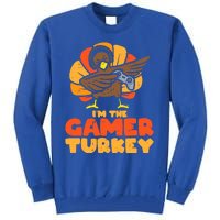 Gamer Turkey Video Games Gaming Thanksgiving Cool Gift Tall Sweatshirt