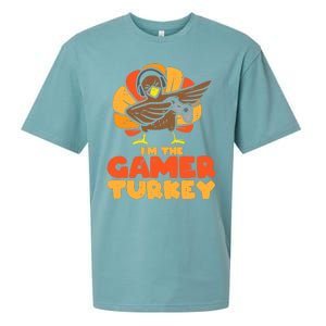 Gamer Turkey Video Games Gaming Thanksgiving Cool Gift Sueded Cloud Jersey T-Shirt