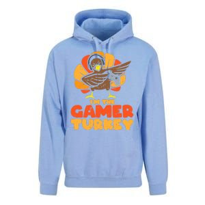 Gamer Turkey Video Games Gaming Thanksgiving Cool Gift Unisex Surf Hoodie