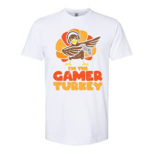 Gamer Turkey Video Games Gaming Thanksgiving Cool Gift Softstyle CVC T-Shirt