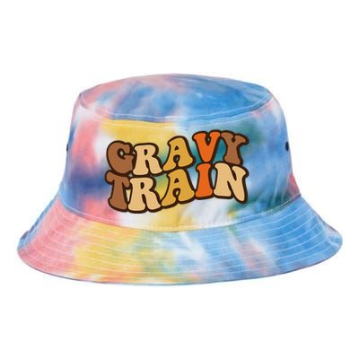 Gravy Train Vintage Thanksgiving Turkey Funny Love Gravy Tie Dye Newport Bucket Hat