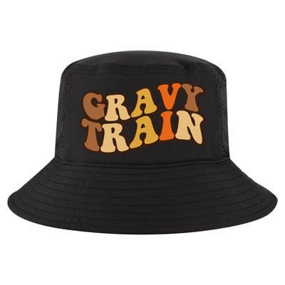 Gravy Train Vintage Thanksgiving Turkey Funny Love Gravy Cool Comfort Performance Bucket Hat