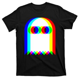 Ghost Trippy Vaporwave Halloween Techno Rave Edm Music Party T-Shirt