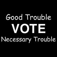 Good Trouble Vote Necessary Trouble Backpack