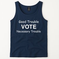 Good Trouble Vote Necessary Trouble Tank Top