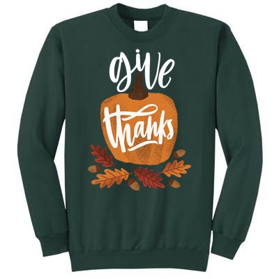 Give Thanks Vintage Fall Thanksgiving Sweatshirt