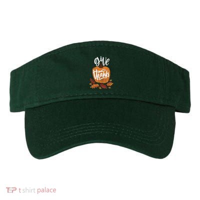 Give Thanks Vintage Fall Thanksgiving Visor