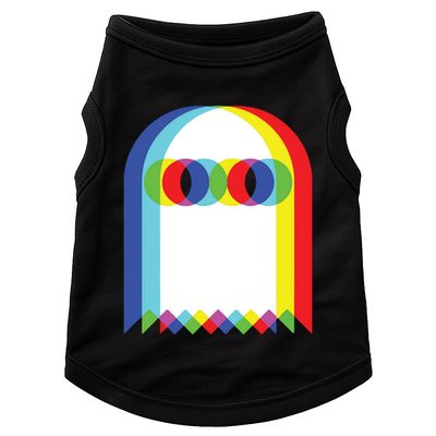 Ghost Trippy Vaporwave Halloween Techno Rave Edm Music Party Doggie Tank
