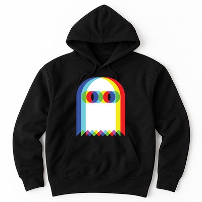 Ghost Trippy Vaporwave Halloween Techno Rave Edm Music Party Hoodie