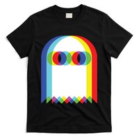 Ghost Trippy Vaporwave Halloween Techno Rave Edm Music Party T-Shirt
