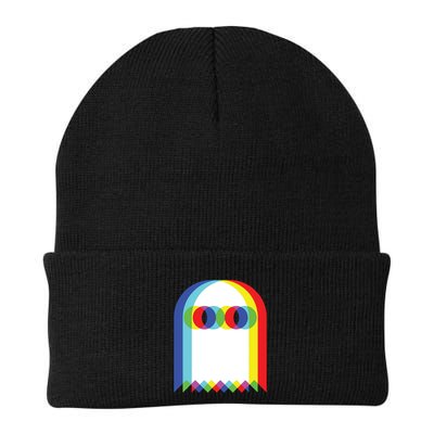 Ghost Trippy Vaporwave Halloween Techno Rave Edm Music Party Beanie