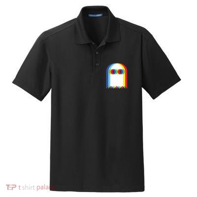 Ghost Trippy Vaporwave Halloween Techno Rave Edm Music Party Dry Zone Grid Polo