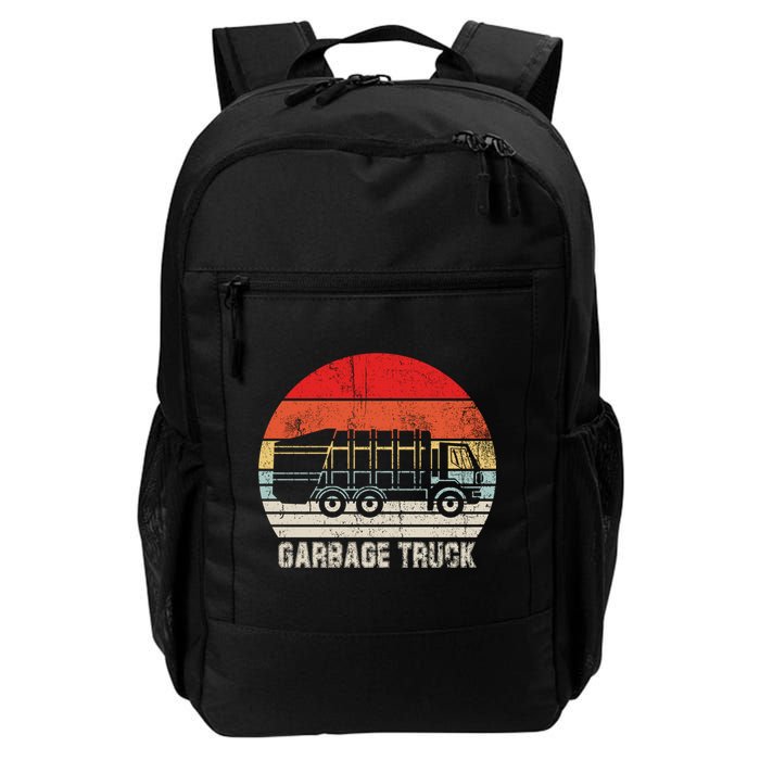 Garbage Truck Vintage Retro Backpack
