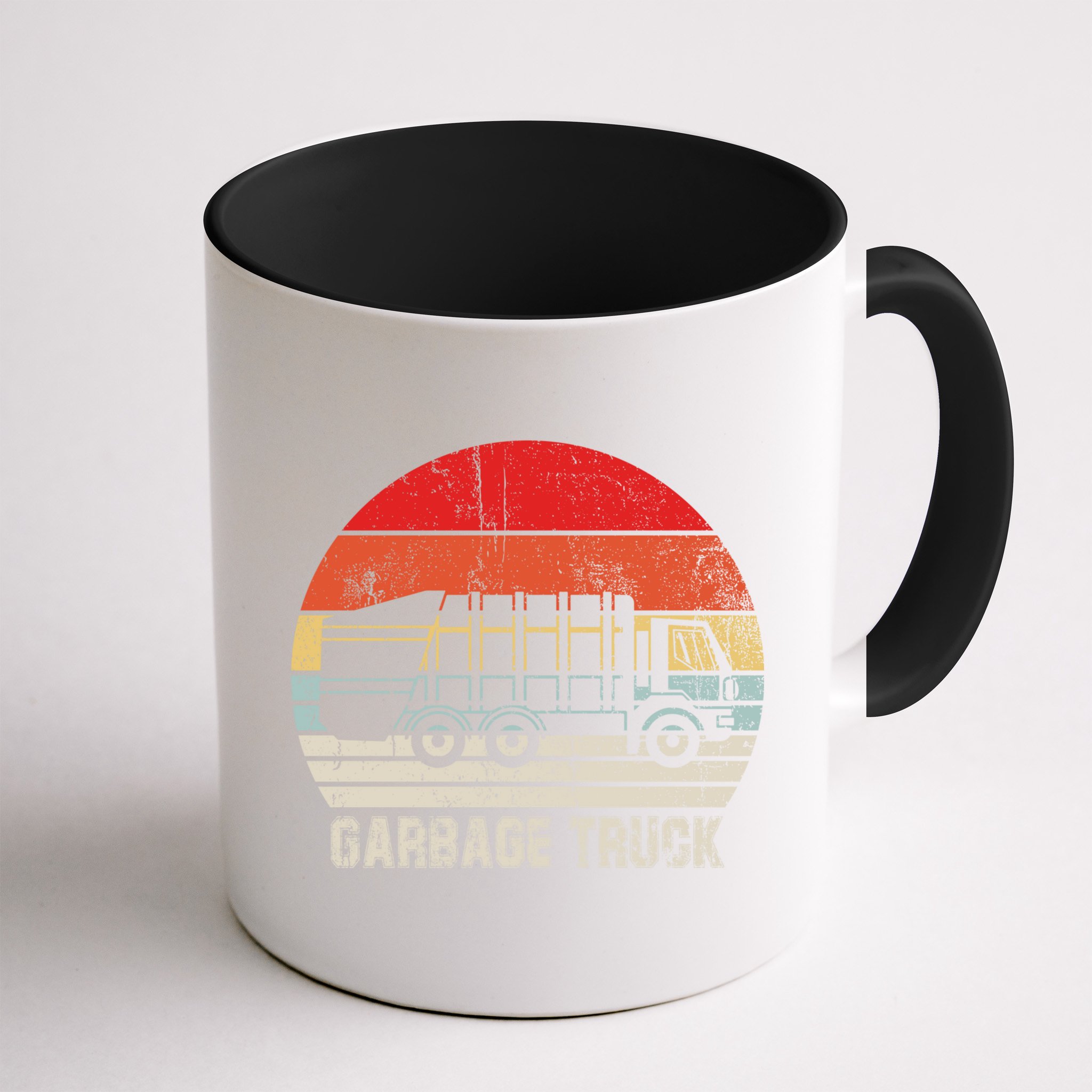 Garbage Truck Vintage Retro Mug