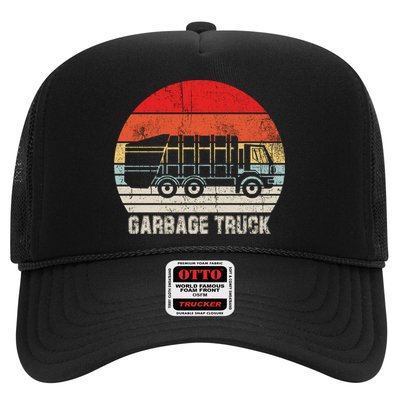 Garbage Truck Vintage Retro Hat
