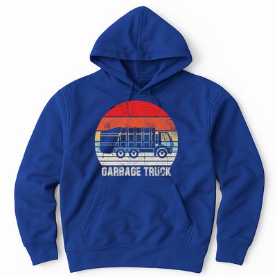 Garbage Truck Vintage Retro Hoodie