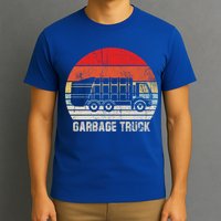 Garbage Truck Vintage Retro T-Shirt