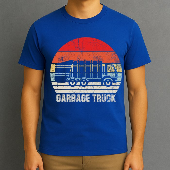 Garbage Truck Vintage Retro T-Shirt