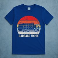 Garbage Truck Vintage Retro T-Shirt