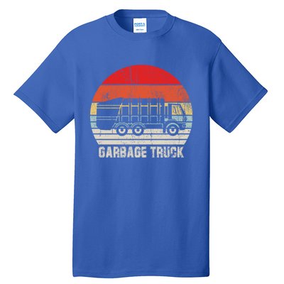 Garbage Truck Vintage Retro Tall T-Shirt