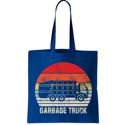 Garbage Truck Vintage Retro Bag