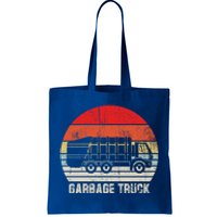 Garbage Truck Vintage Retro Tote Bag