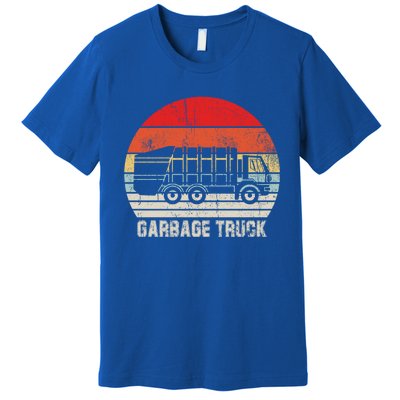 Garbage Truck Vintage Retro Premium T-Shirt