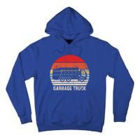 Garbage Truck Vintage Retro Tall Hoodie