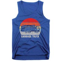 Garbage Truck Vintage Retro Tank Top