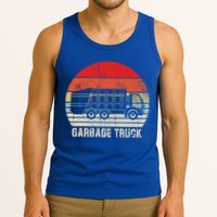 Garbage Truck Vintage Retro Tank Top