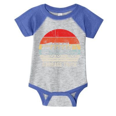 Garbage Truck Vintage Retro Infant Baby Jersey Bodysuit