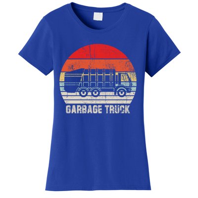 Garbage Truck Vintage Retro Women's T-Shirt