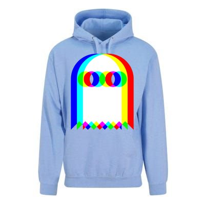 Ghost Trippy Vaporwave Halloween Techno Rave EDM Music Party Unisex Surf Hoodie