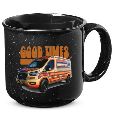 Good Times Vans 15oz Campfire Ceramic Mug