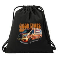 Good Times Vans Drawstring Bag