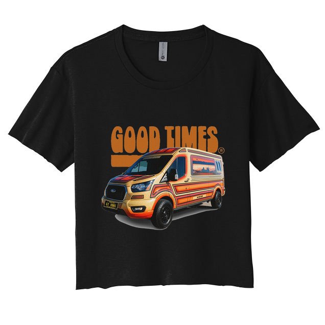 Good Times Vans Crop Top