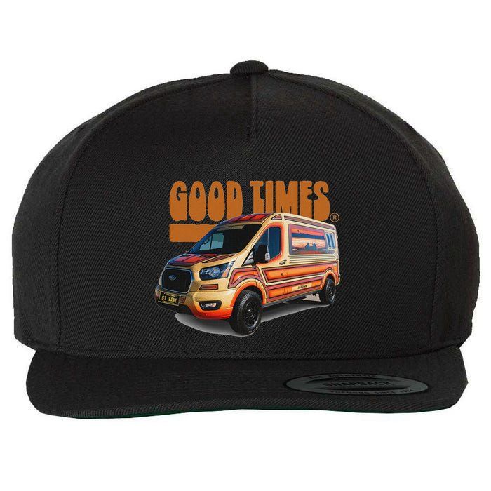 Good Times Vans Wool Snapback Cap