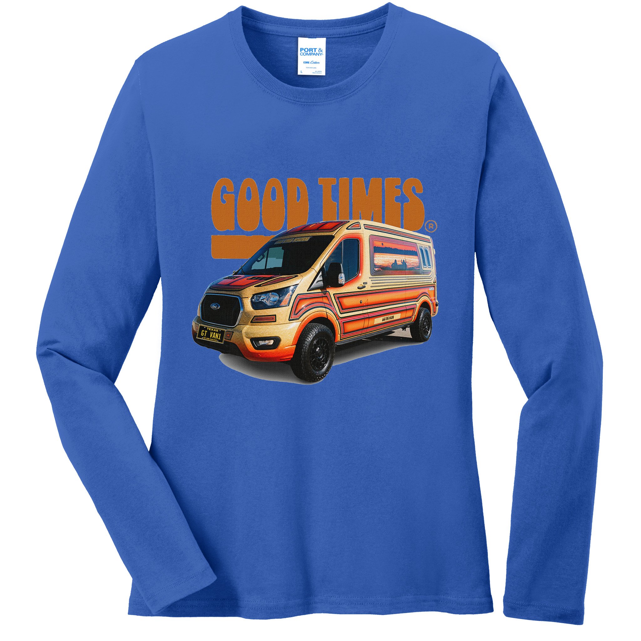 Good Times Vans Ladies Long Sleeve Shirt