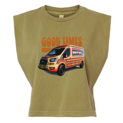 Good Times Vans Garment-Dyed Women's Muscle Tee