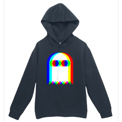 Ghost Trippy Vaporwave Halloween Techno Rave Edm Music Party Urban Pullover Hoodie