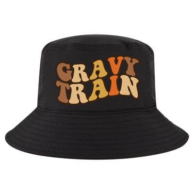 Gravy Train Vintage Thanksgiving Turkey Funny Love Gravy Meaningful Gift Cool Comfort Performance Bucket Hat