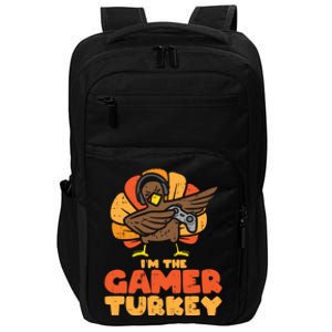 Gamer Turkey Video Games Gaming Thanksgiving Gift Impact Tech Backpack