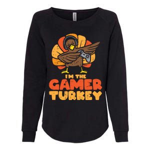 Gamer Turkey Video Games Gaming Thanksgiving Gift Womens California Wash Sweatshirt